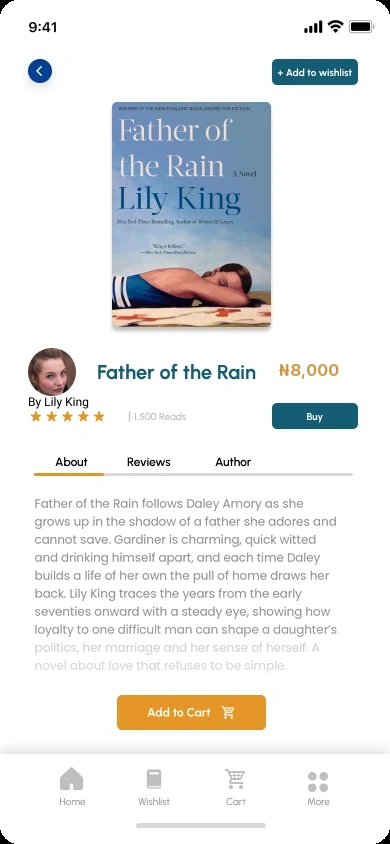 Aryu School App, book detail, reviews