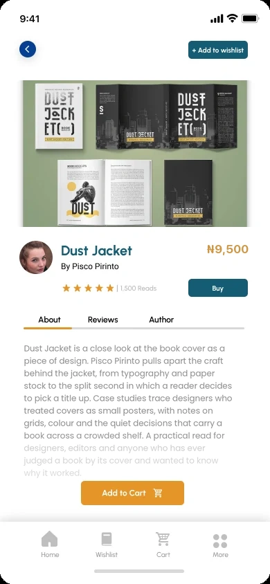 Aryu School App, book detail