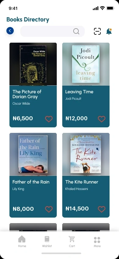 Aryu School App, book directory
