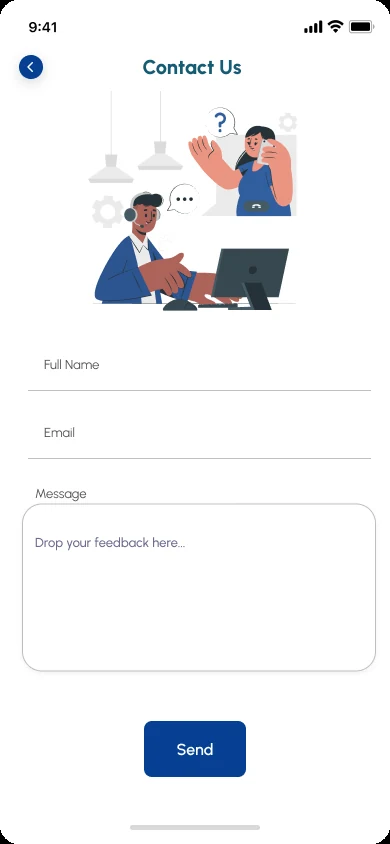 Aryu School App, contact us