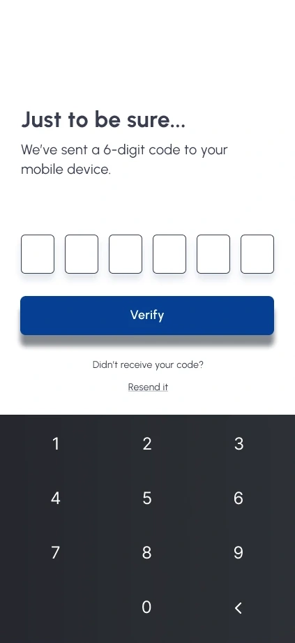 Aryu School App, two factor verification